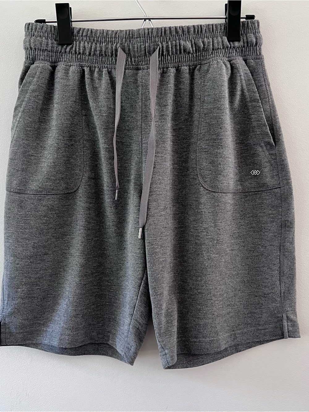 Leg3nd Gray Knit Pull-On Elastic Waist Athletic Soft Shorts Men’s Small EUC